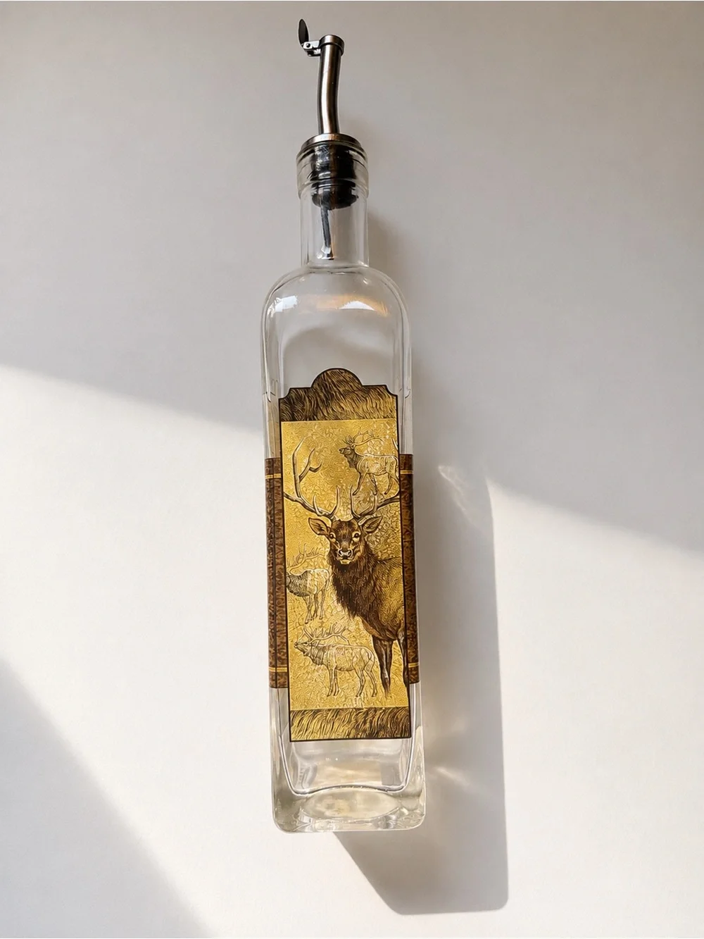 Glass Olive Oil Dispenser Bottle